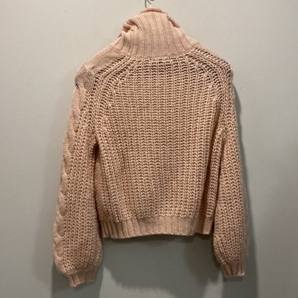 RW&CO Pink Sweater Balloon sleeves - Picture 12 of 15